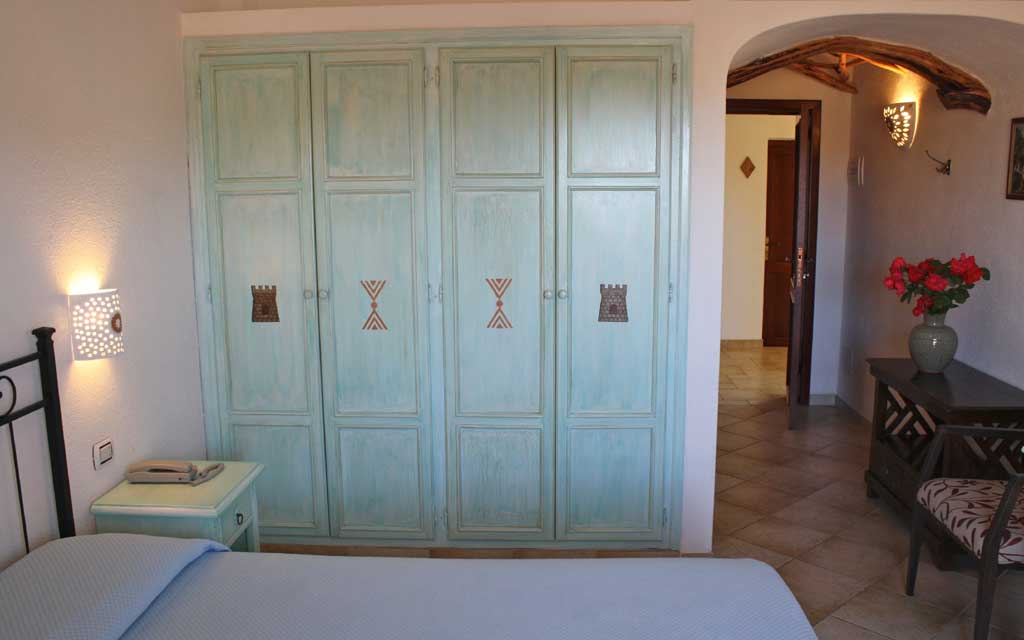 Le camere dell'Hotel San Pantaleo